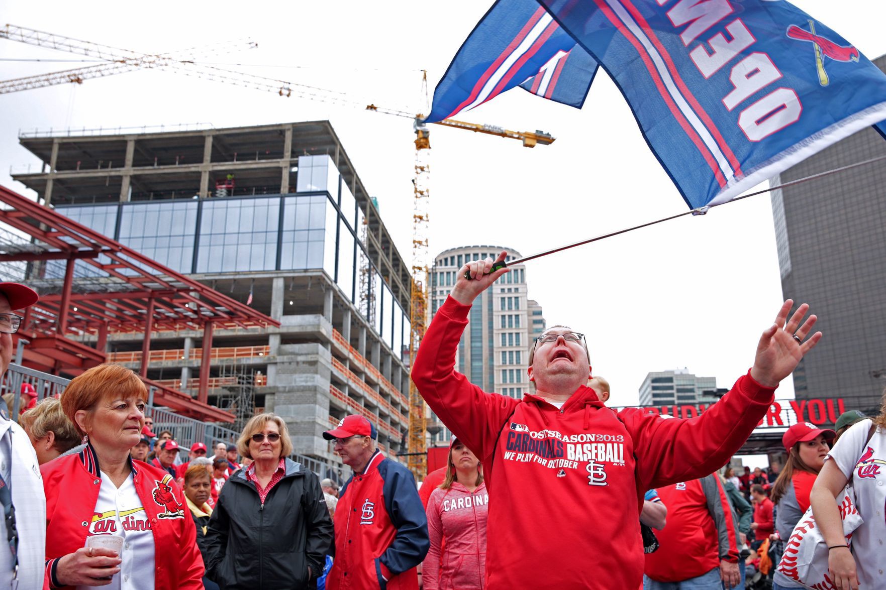 Cardinals home opener festivities
